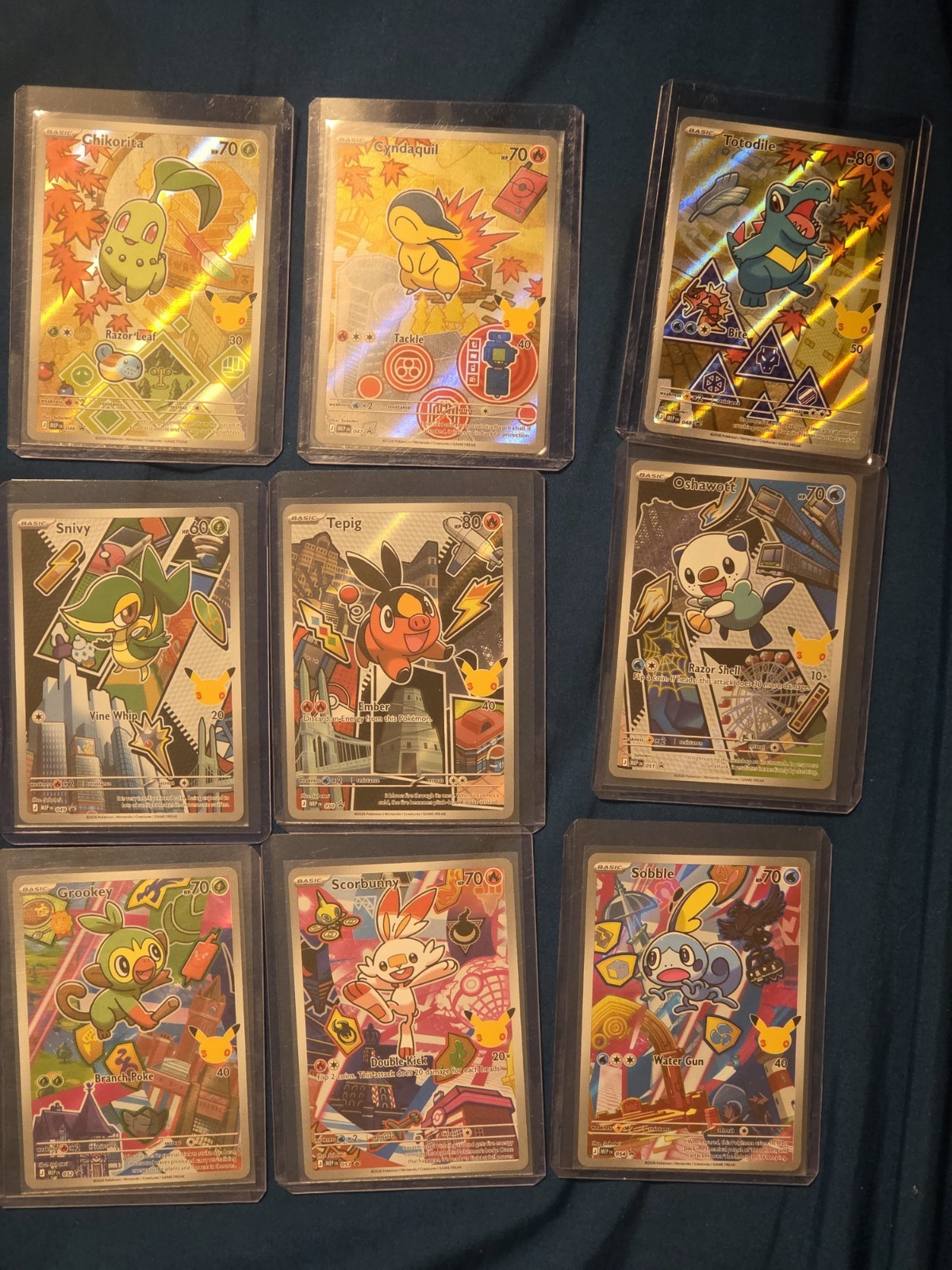 Pokemon First Partner Series 2 All 9