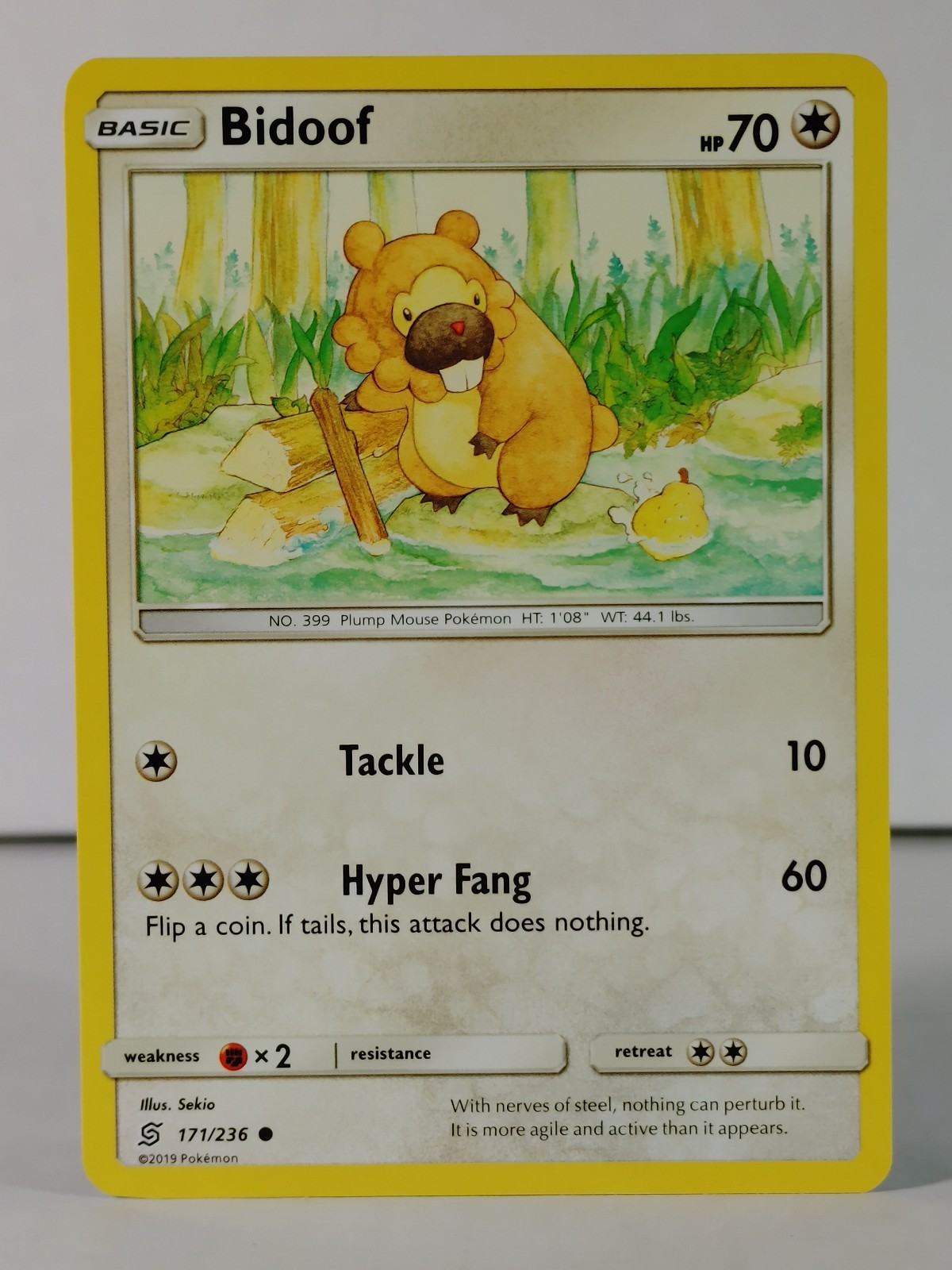 Bidoof – SM Unified Minds – POKEMON – 171/236 – singles