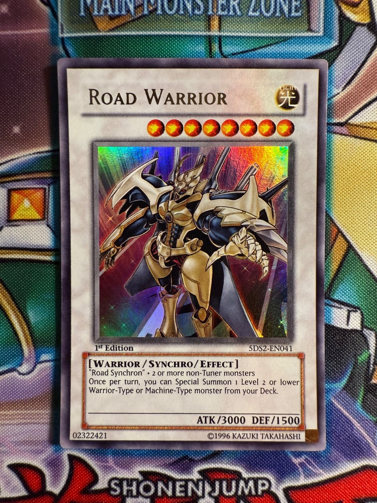 Yugioh Road Warrior 5DS2-EN041 1st Edition Ultra Rare NM