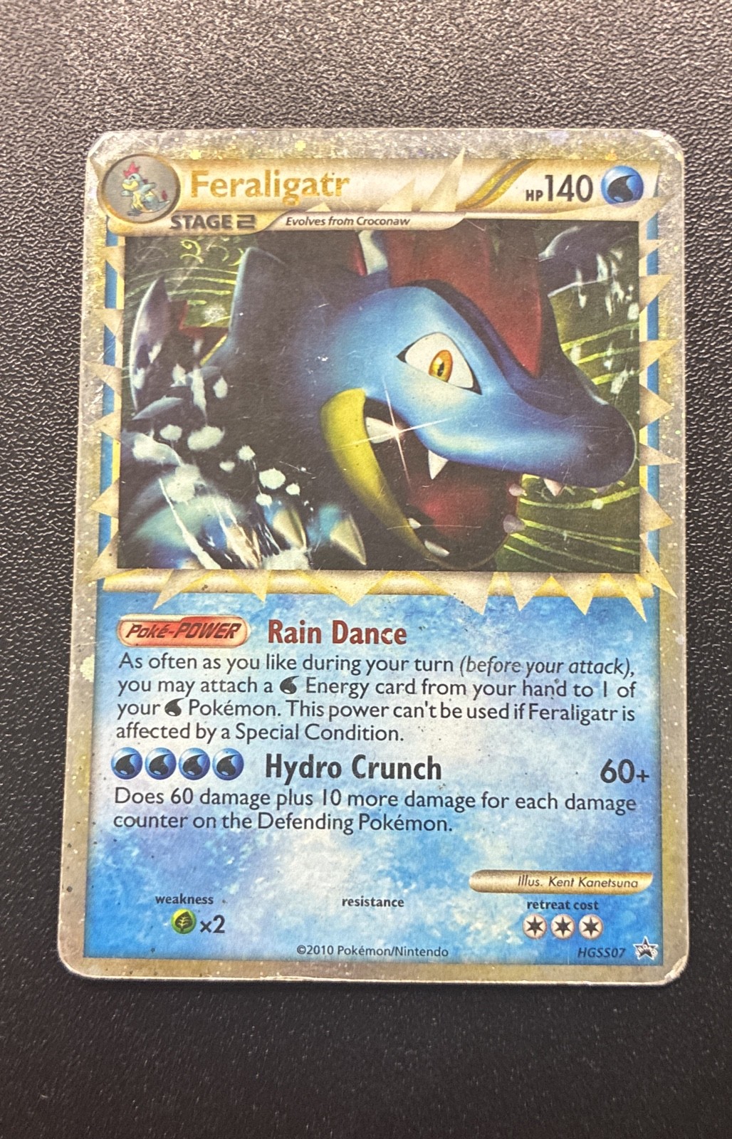 Feraligatr (Prime) HGSS07 Hgss Holo