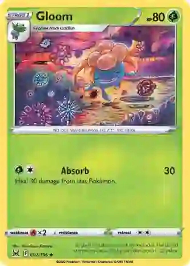 Gloom – 002/196 – Uncommon – Moderately Played