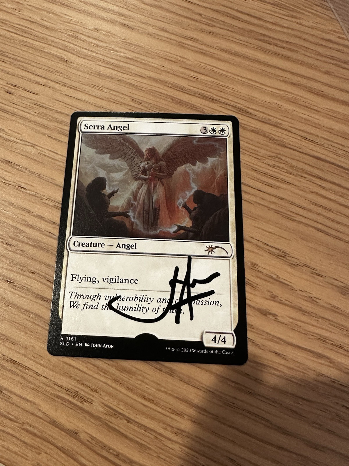 MTG Magic Serra Angel Signed Artist Proof X1 SLD Secret Lair Promo John Avon