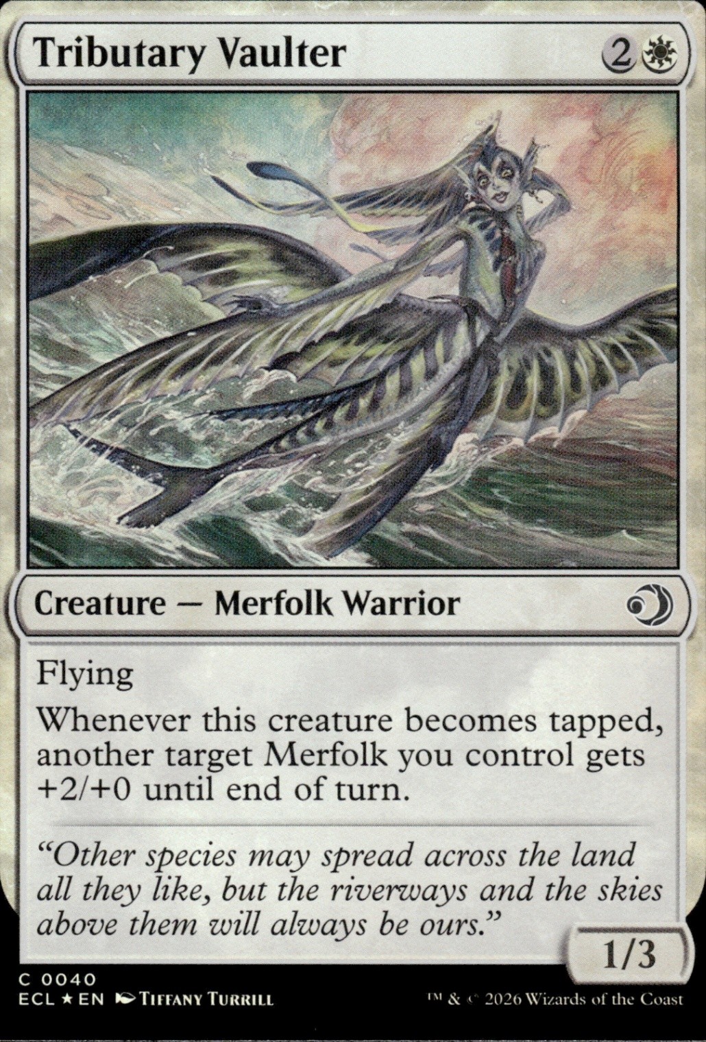 Tributary Vaulter | 40 | MTG | Lorwyn Eclipsed | Foil | 50% Off 2nd Item
