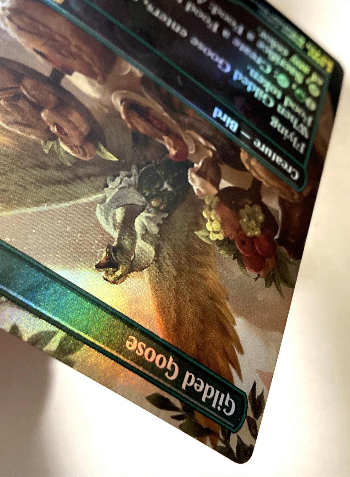MTG Gilded Goose (Borderless Foil) Commander: Bloomburrow 83 NM