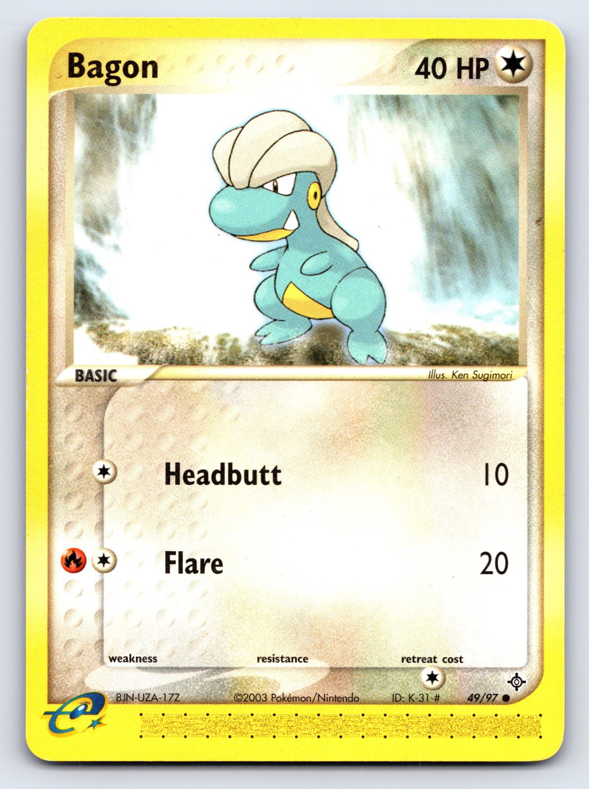 Bagon Common Dragon 49/97 NM