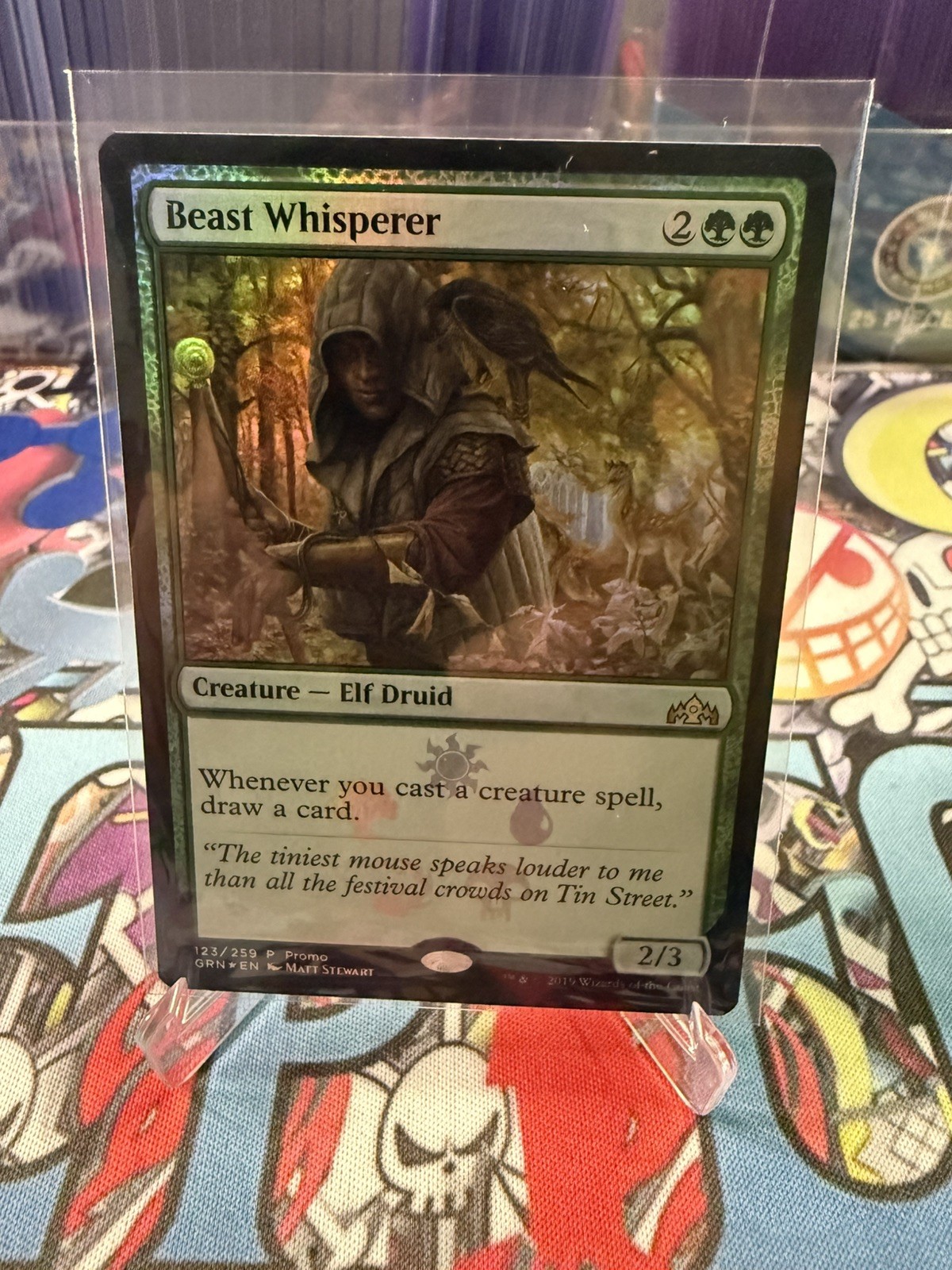 Beast Whisperer – Foil – Guilds of Ravnica – Promo *NM* Near Mint MTG