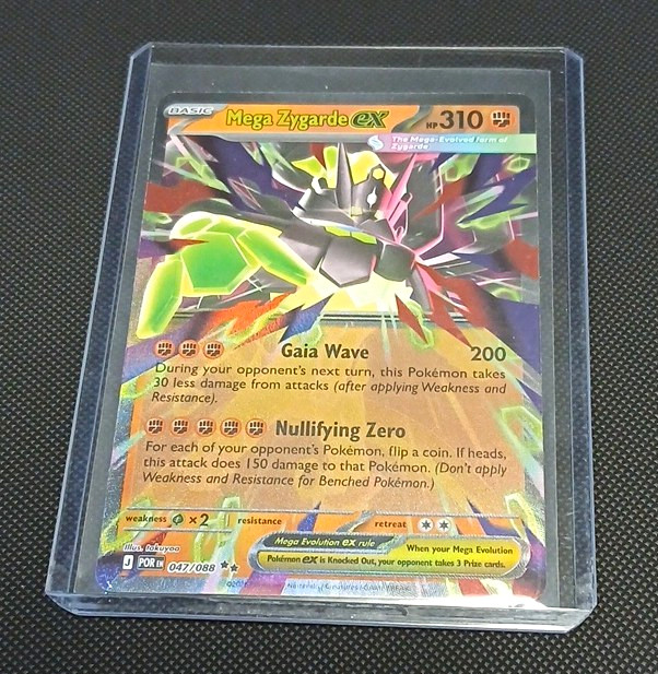 The Pokemon Company Pokemon TCG Mega Zygarde EX 047/088 Evolutions Holo 310HP