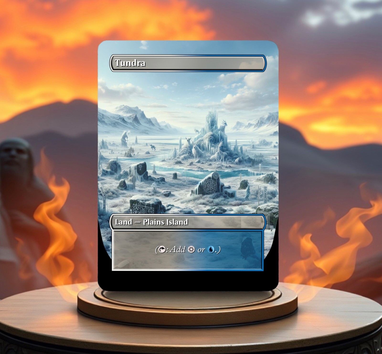Tundra Custom made Proxy game card