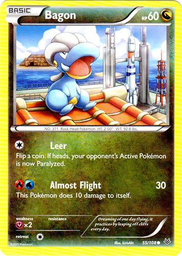 Bagon – 55/108 – Common – Lightly Played