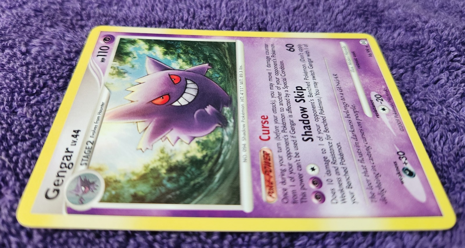 Gengar 16/99 Arceus NonHolo Rare Pokemon *NICE*