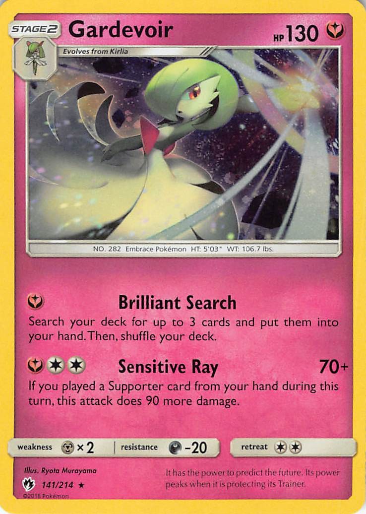 Gardevoir 141/214 SM – Lost Thunder Holofoil