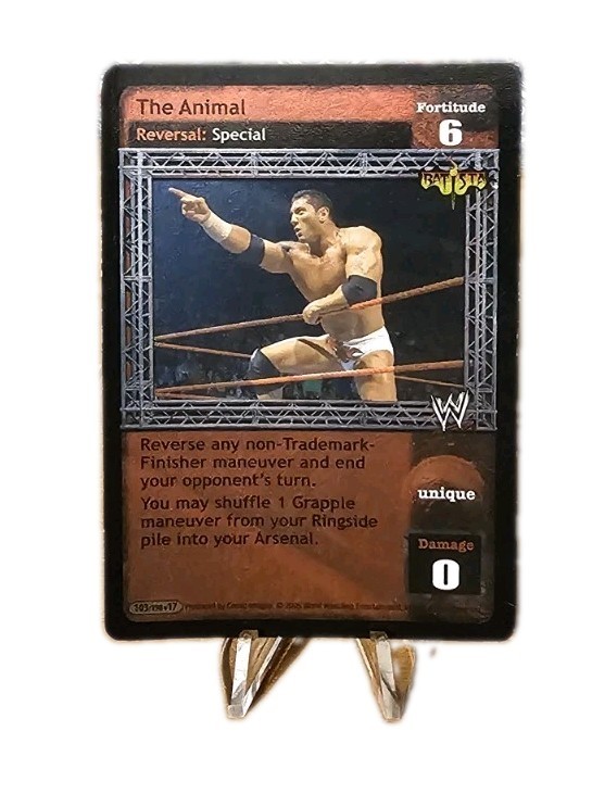 WWE WWF Raw Deal Batista 7-Card Superstar Card SET Including *Unleashed Bomb* UR