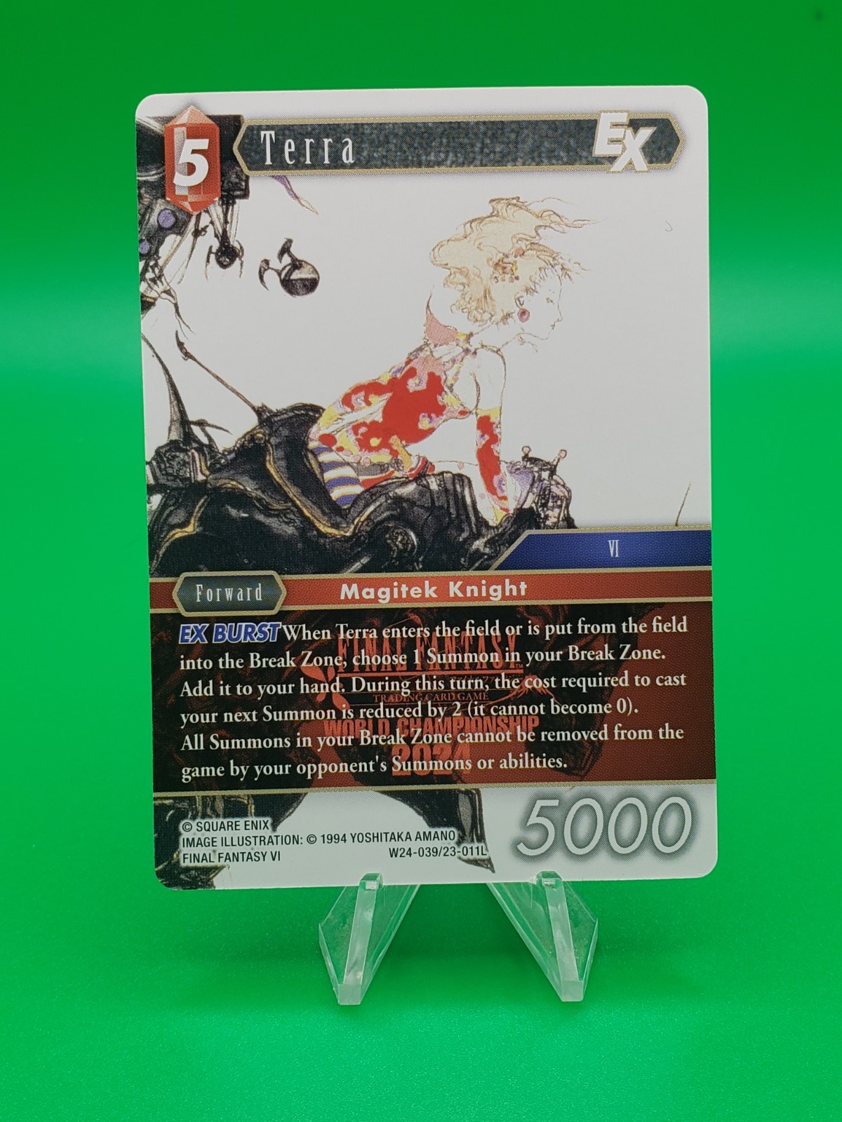 Final Fantasy TCG Dreamlike Oceans Terra Ex Full Art 23-011L