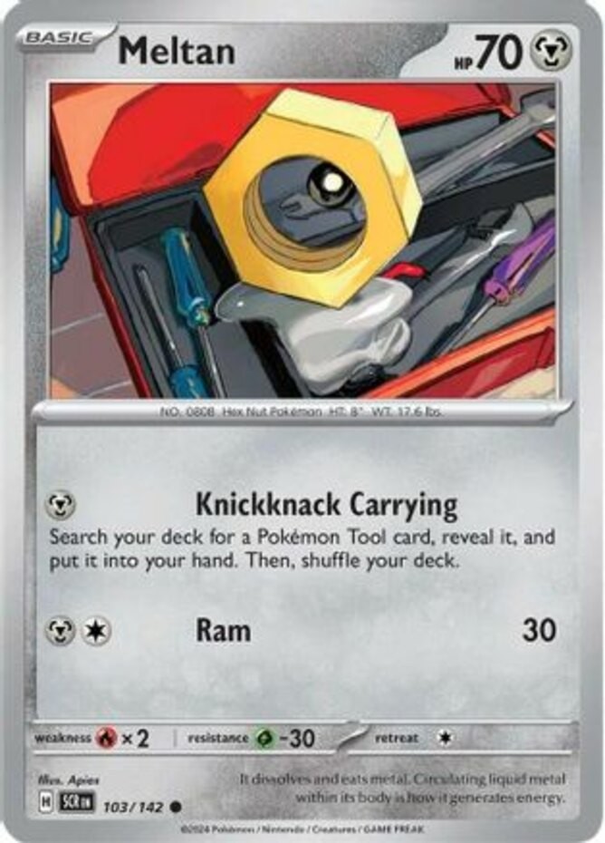 Meltan – 103/142 – Common – Near Mint