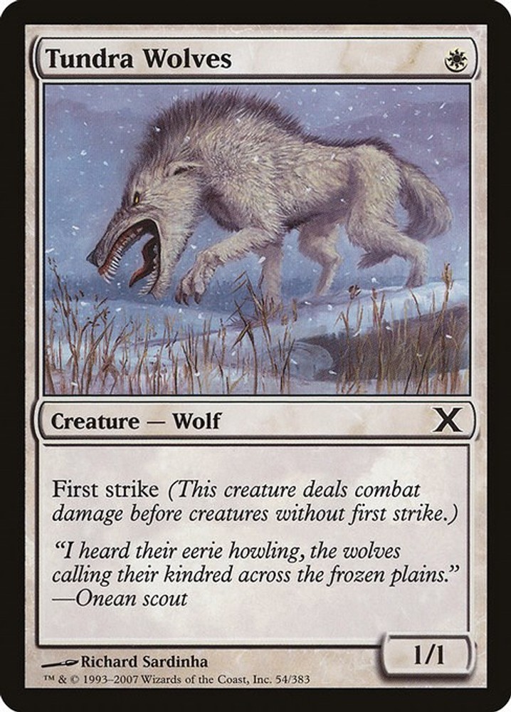 Tundra Wolves-54-NM-10th Edition-Magic