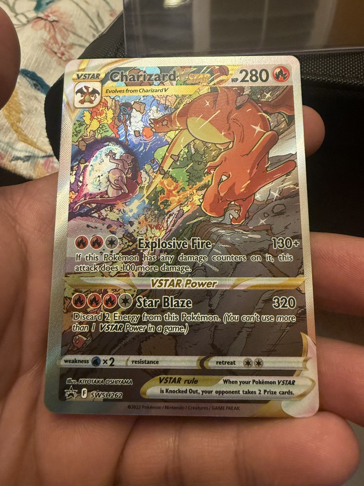 Charizard VSTAR SWSH262 Holo Promo Sword & Shield Promo Pokemon Lightly Played