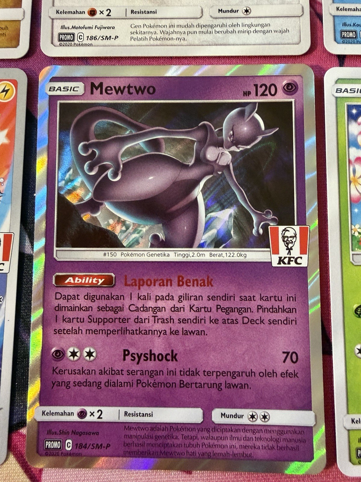 Pokemon KFC PROMO Complete Set 8 Pikachu Charizard Mewtwo Eevee Indonesia 2020