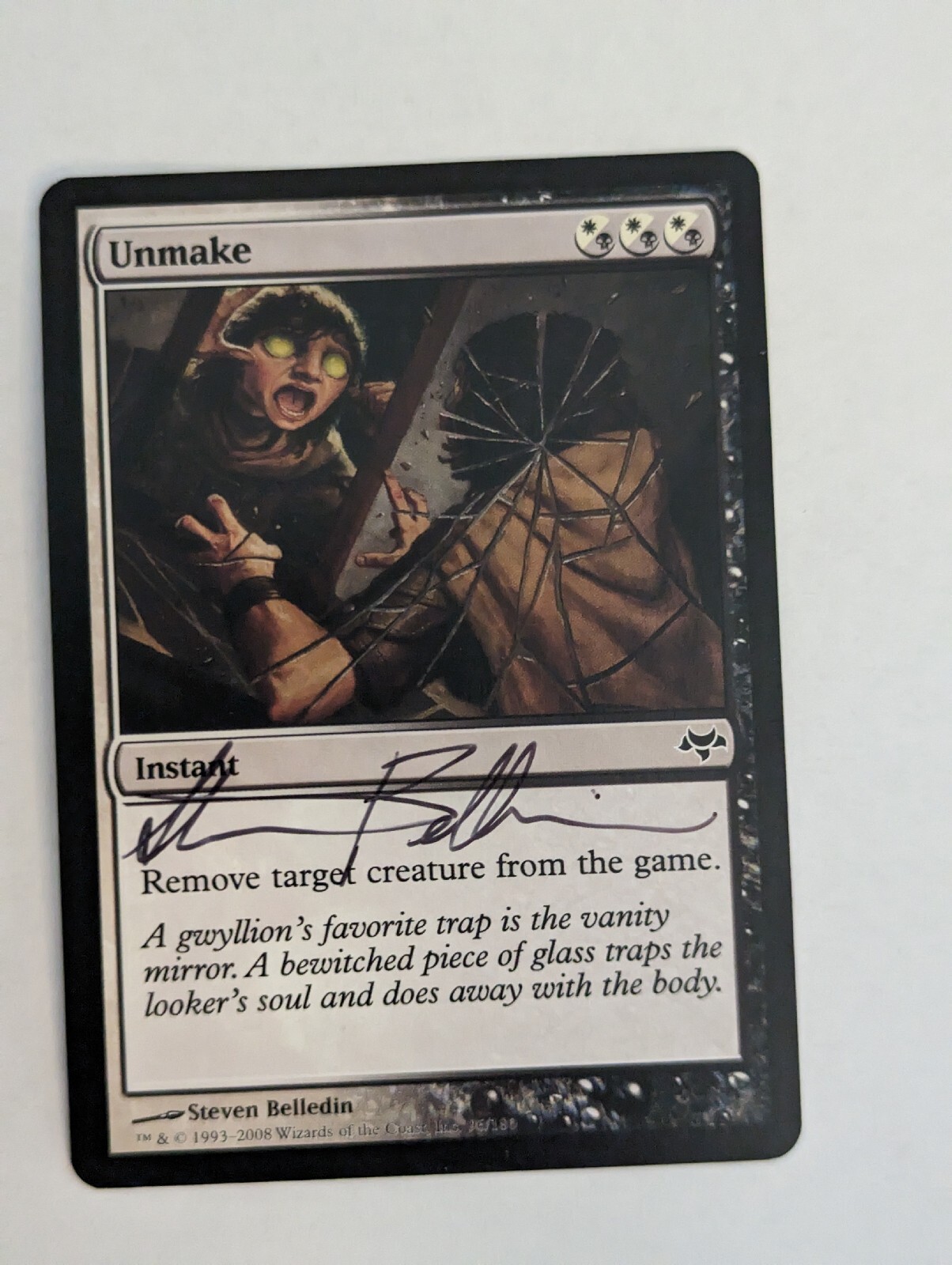 Unmake Eventide Artist Proof Signed W Sketch Steven Belledin