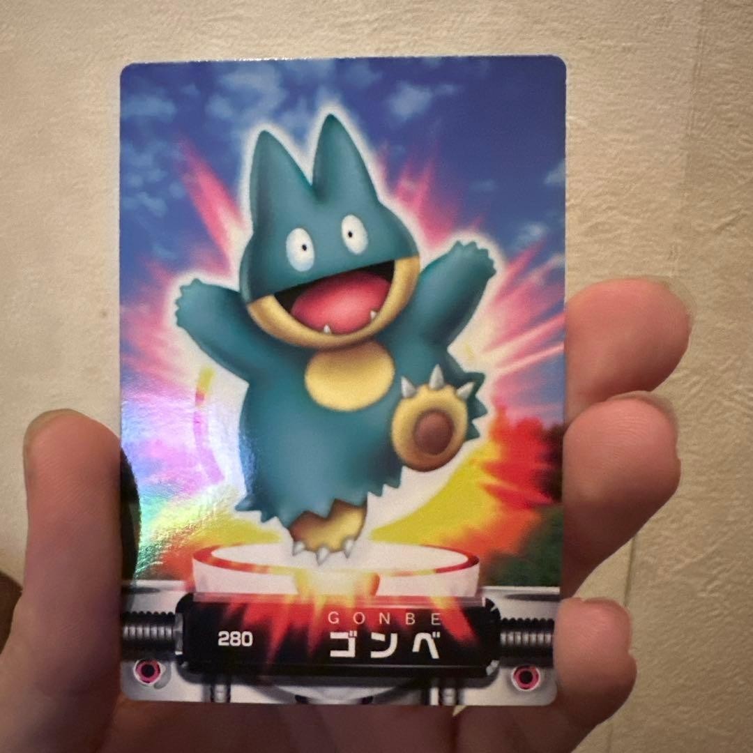 Pokémon Carddass Encyclopedia Munchlax No. 280 + Snorlax No. 281