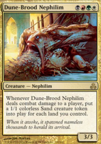 MTG Dune-Brood Nephilim, Guildpact, Heavily Played, English