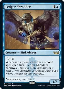 1x Ledger Shredder – Streets of New Capenna – NM – MTG