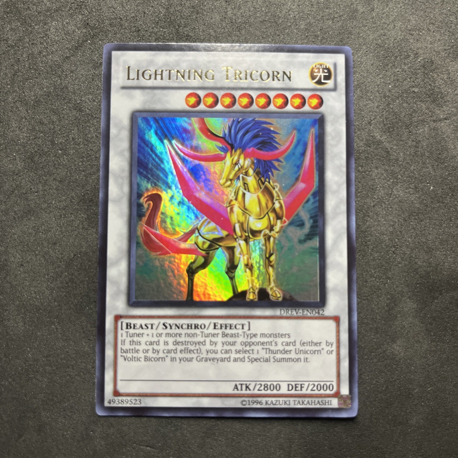 Lightning Tricorn (UTR) DREV-EN042 Duelist Revolution Unlimited|Unlimited…