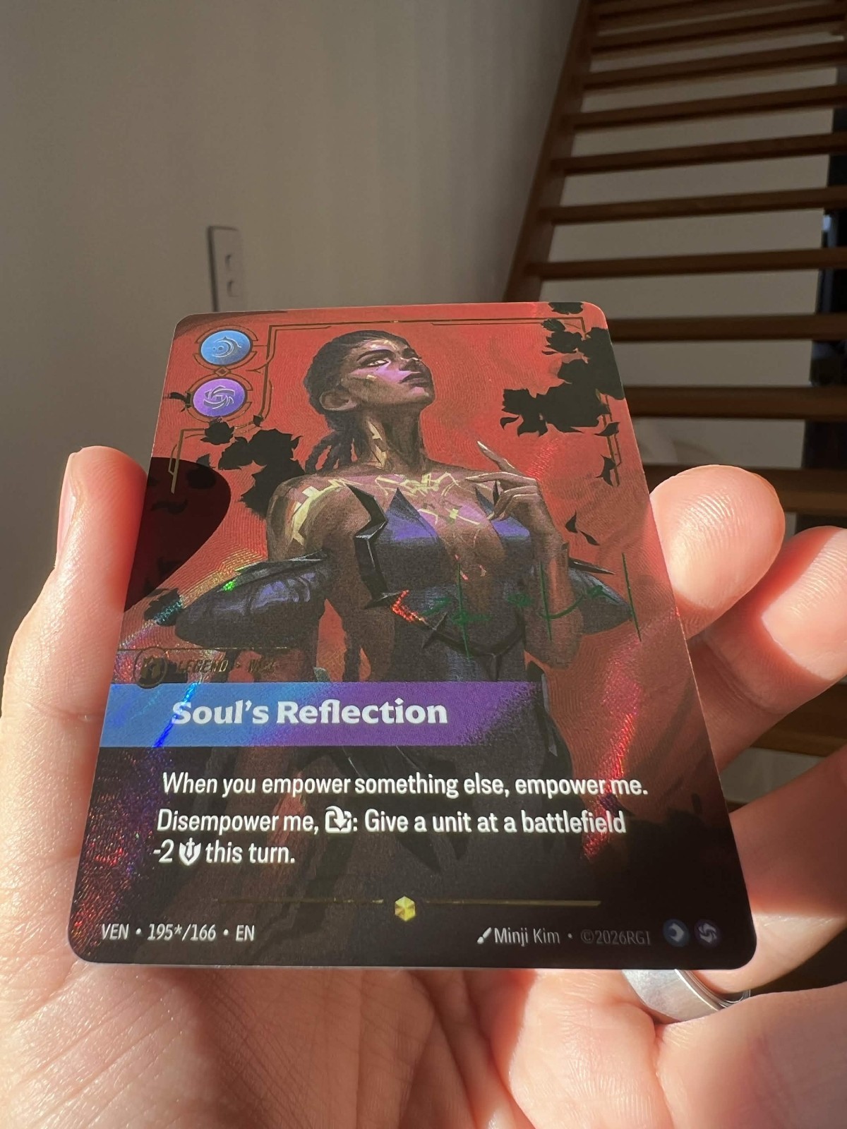 Mel, Soul’s Reflection – Signature Overnumbered – VEN 195*/166 – EN – Riftbound
