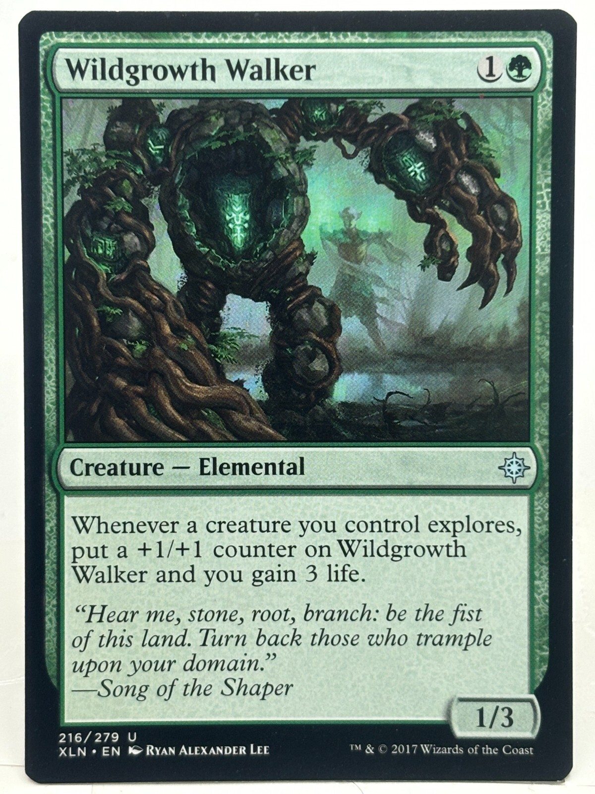 Wildgrowth Walker LP/NM* Ixalan ENGLISH 216/279 mtg -UnltdCards