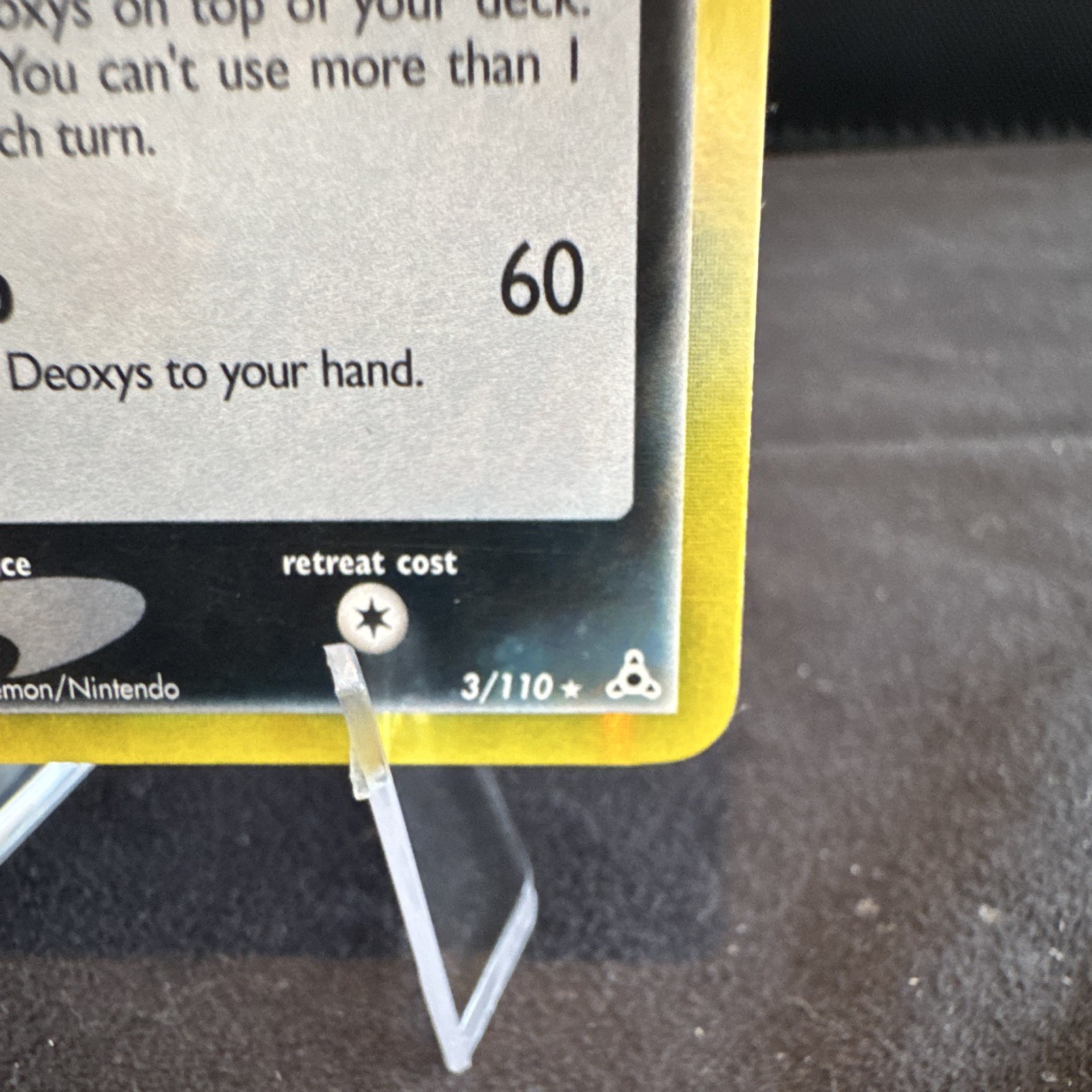 Pokemon TCG Deoxys 3/110 Delta Species Holo Rare 2006 70HP Arita