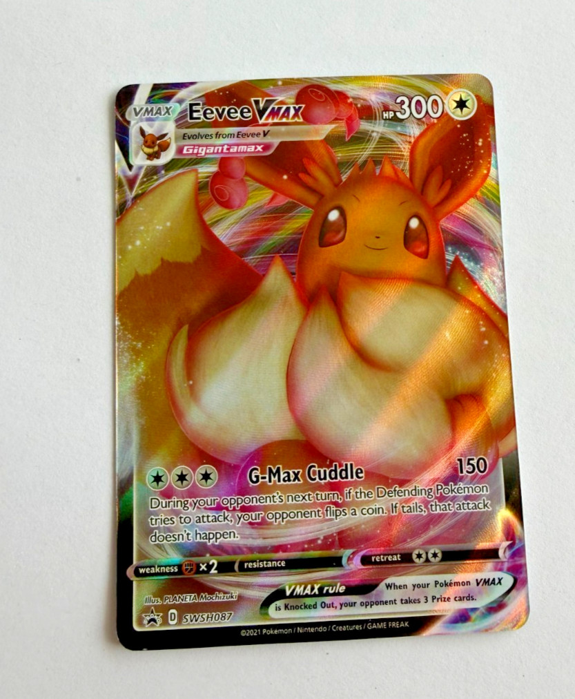 Eevee VMAX SWSH087 SWSH: Sword & Shield Promo Cards Holo