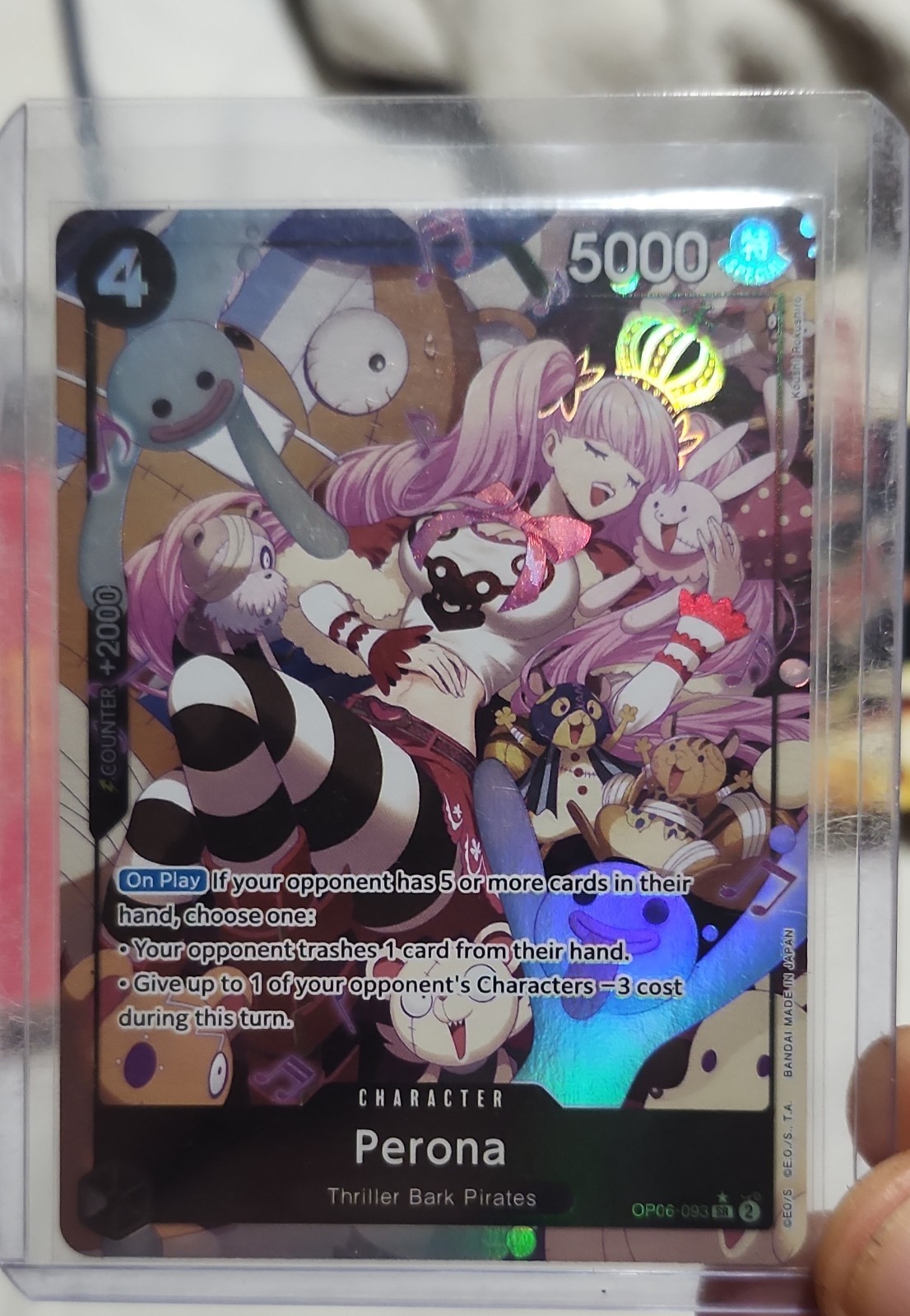 Perona (093) (Alternate Art) OP06-093 Wings of the Captain Foil