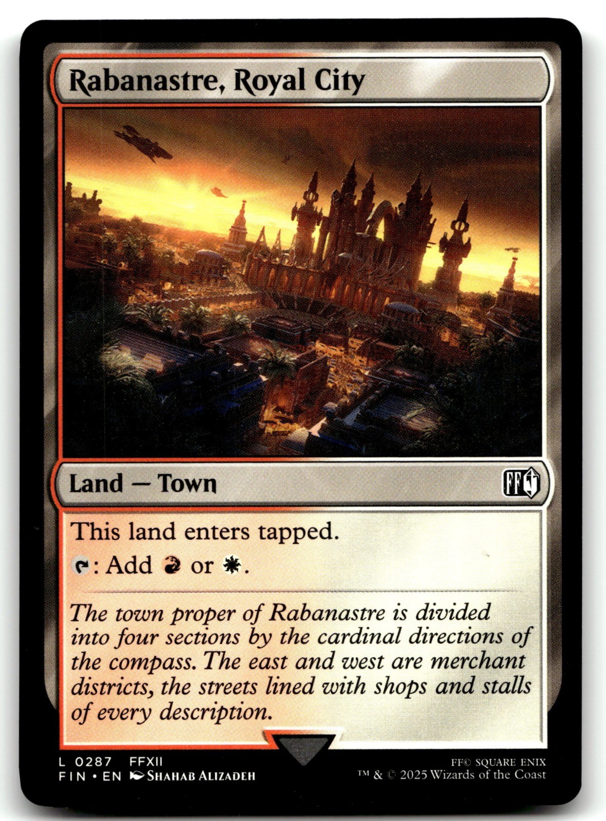 Rabanastre, Royal City MTG FIN 287 Red, White Shahab Alizadeh