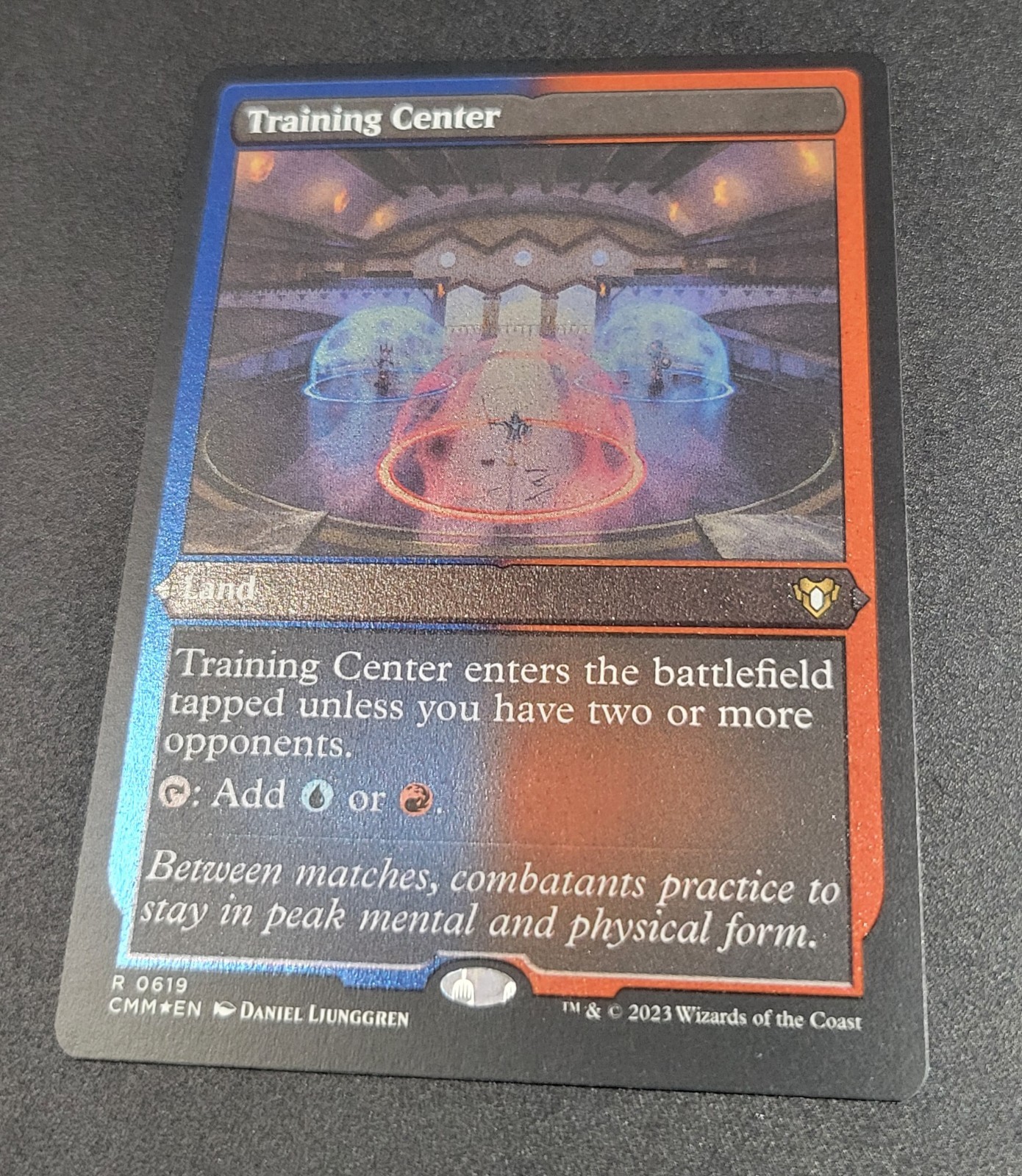 Training Center (Foil Etched) Commander Masters