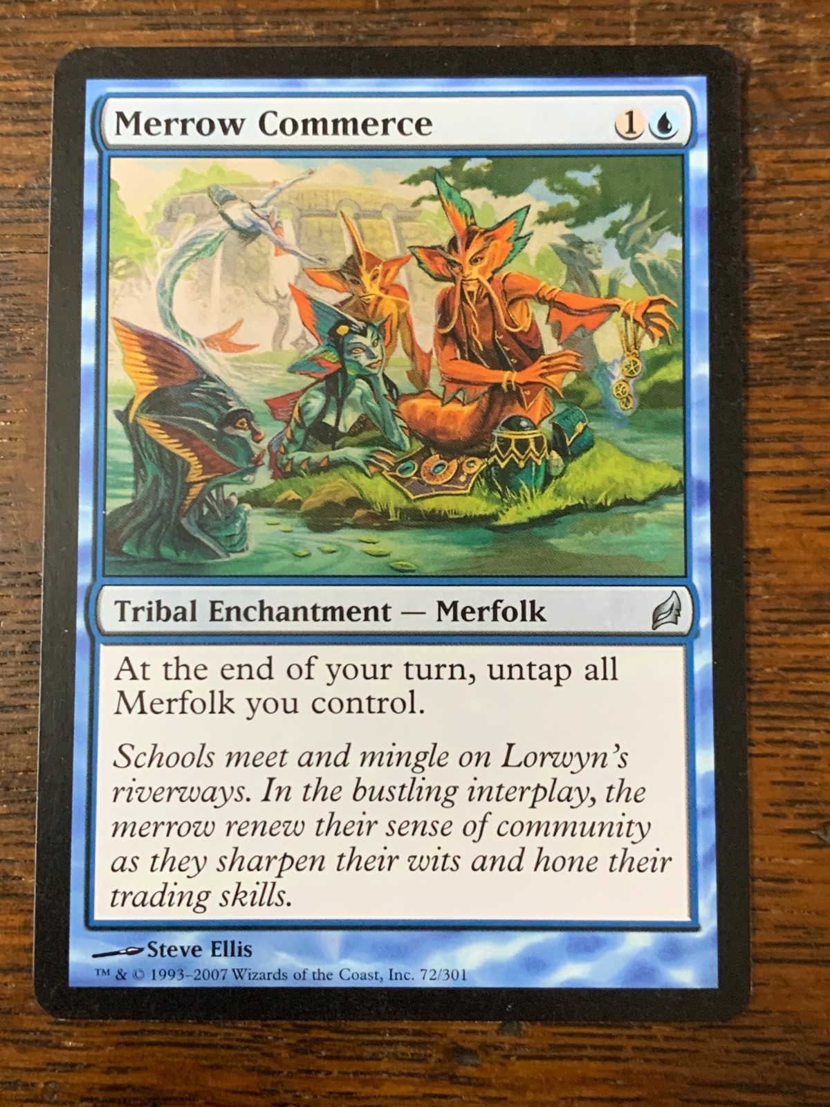 MtG – Merrow Commerce – 72/301 – Lorwyn – Uncommon – Enchantment