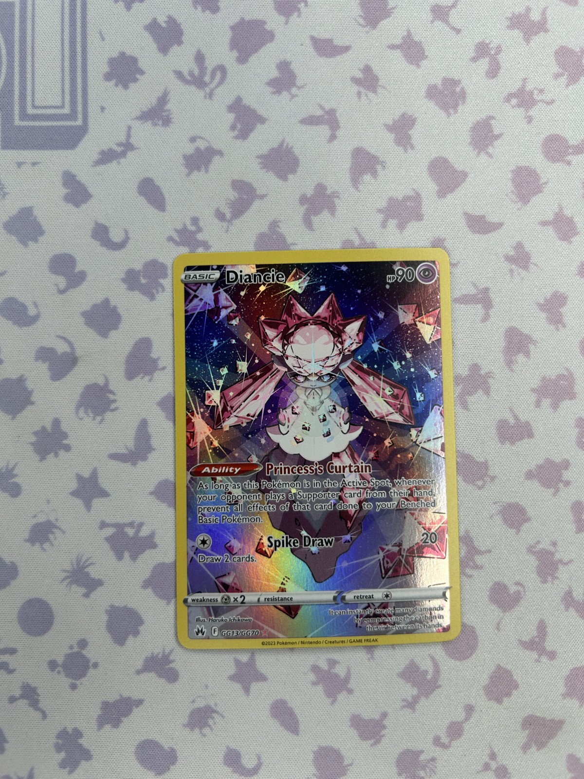 Diancie GG13/GG70 SWSH: Crown Zenith: Galarian Gallery Holo