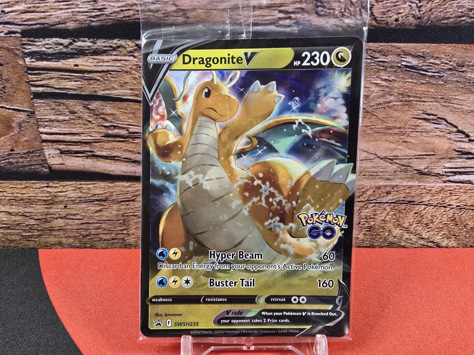 Dragonite V VStar SWSH235/236 Promo Pokémon Go – SEALED