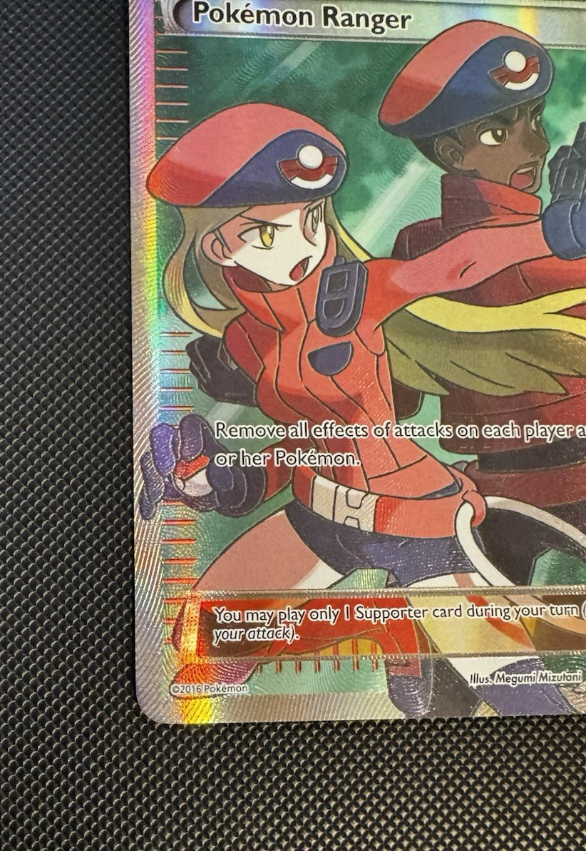 Pokemon Ranger 113/114 [NM] Full Art Steam Siege 2016 English