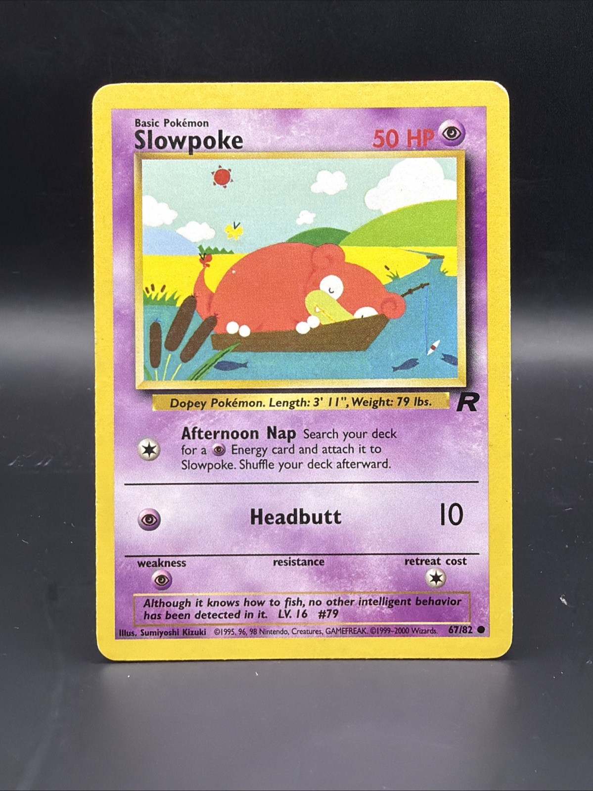 Slowpoke – 67/82 – Team Rocket – Pokemon TCG LP
