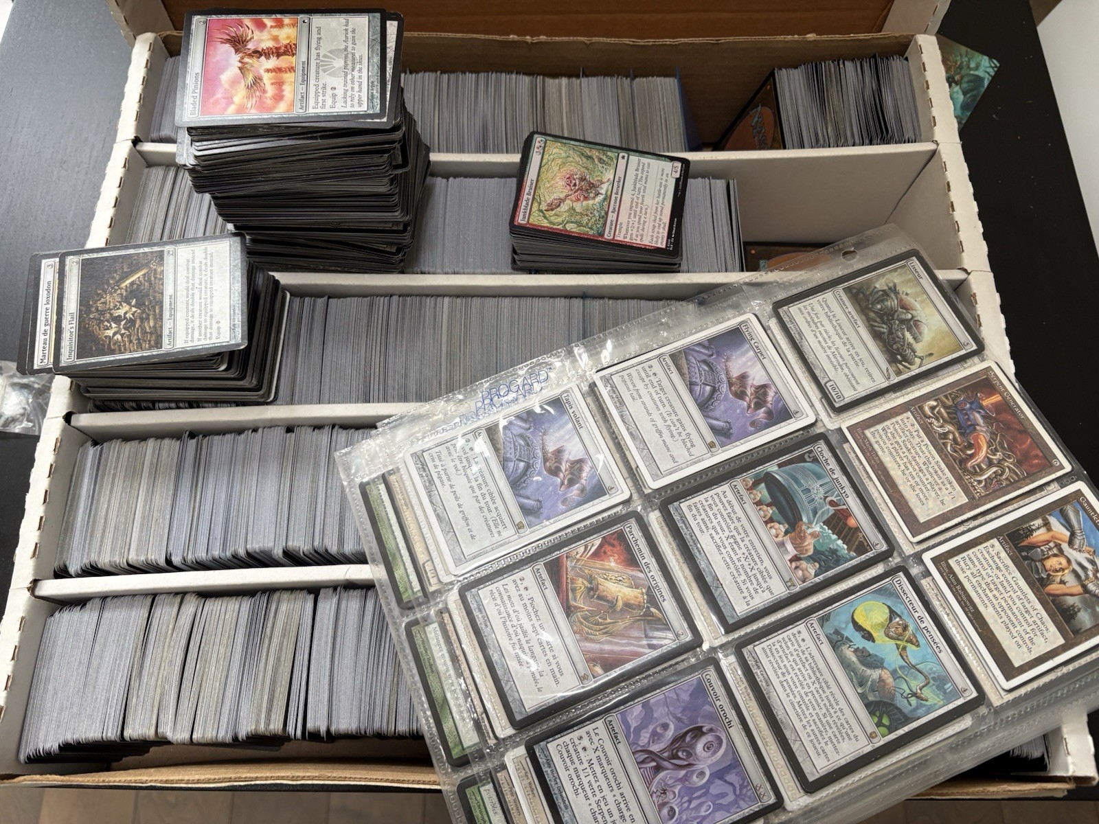 Magic The Gathering Full Collection Of Cards. Rare, Uncommon, Common And Lands
