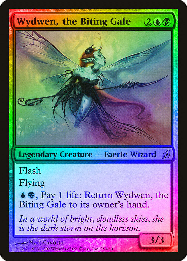 Wydwen, the Biting Gale FOIL Lorwyn PLD Blue Black Rare MAGIC CARD ABUGames