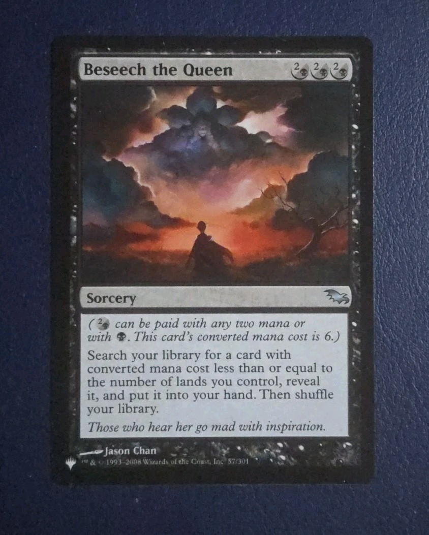 NM Beseech the Queen 57/301 “The List” Reprint Scourge