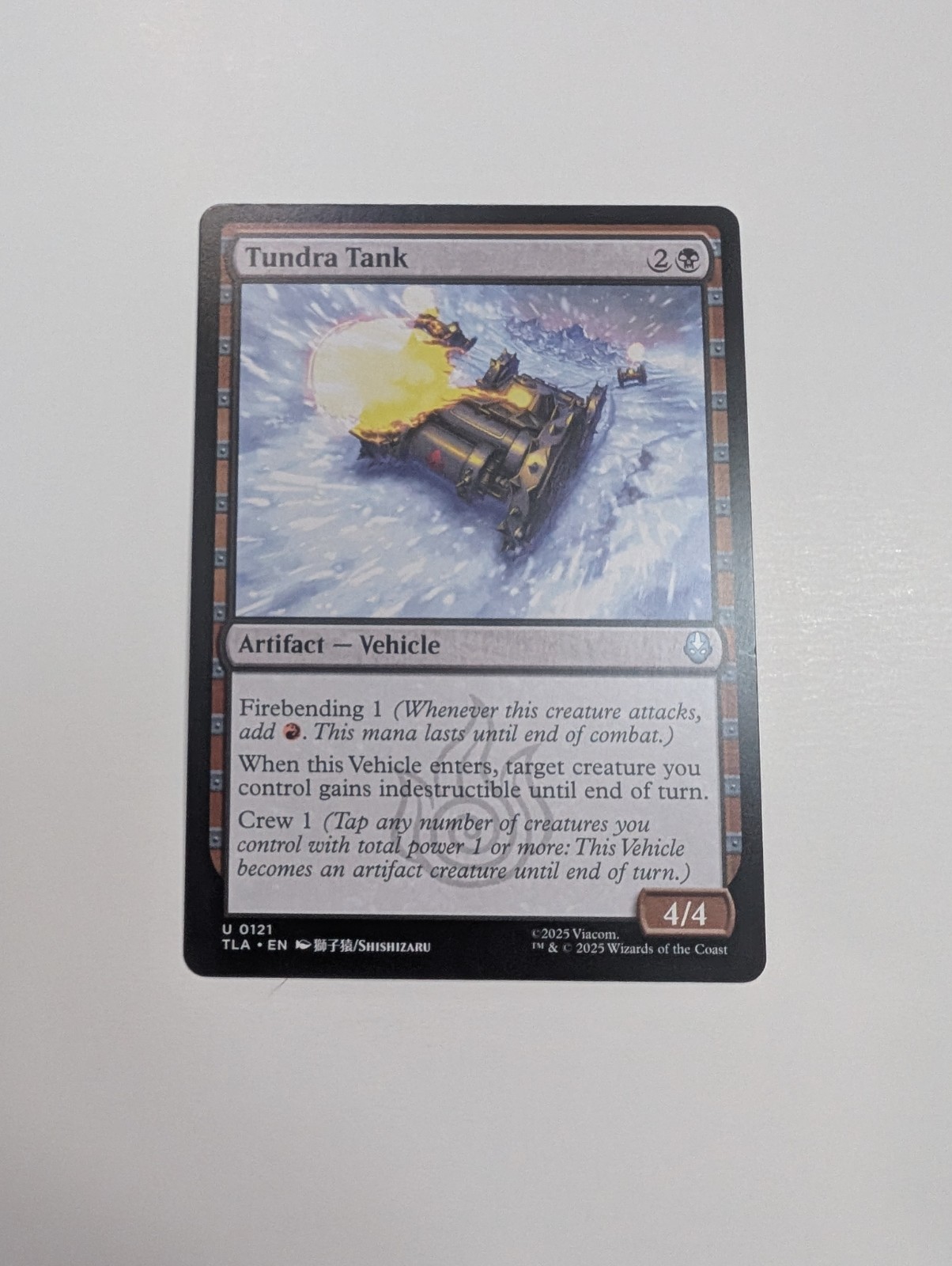 MTG – Tundra Tank – Avatar: The Last Airbender NM/M Condition