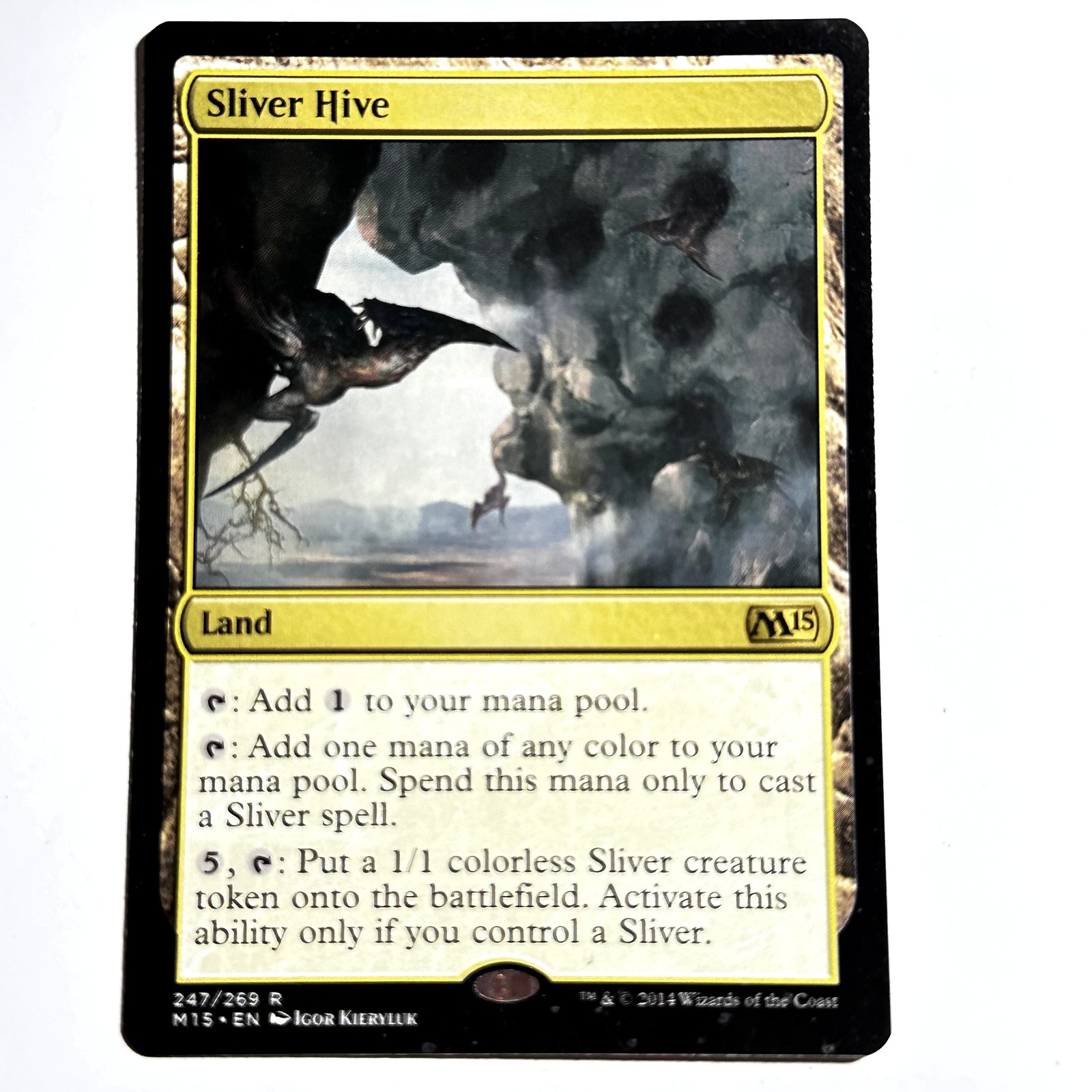 Sliver Hive 247 R Magic 2015 (M15) Magic the Gathering MTG NM