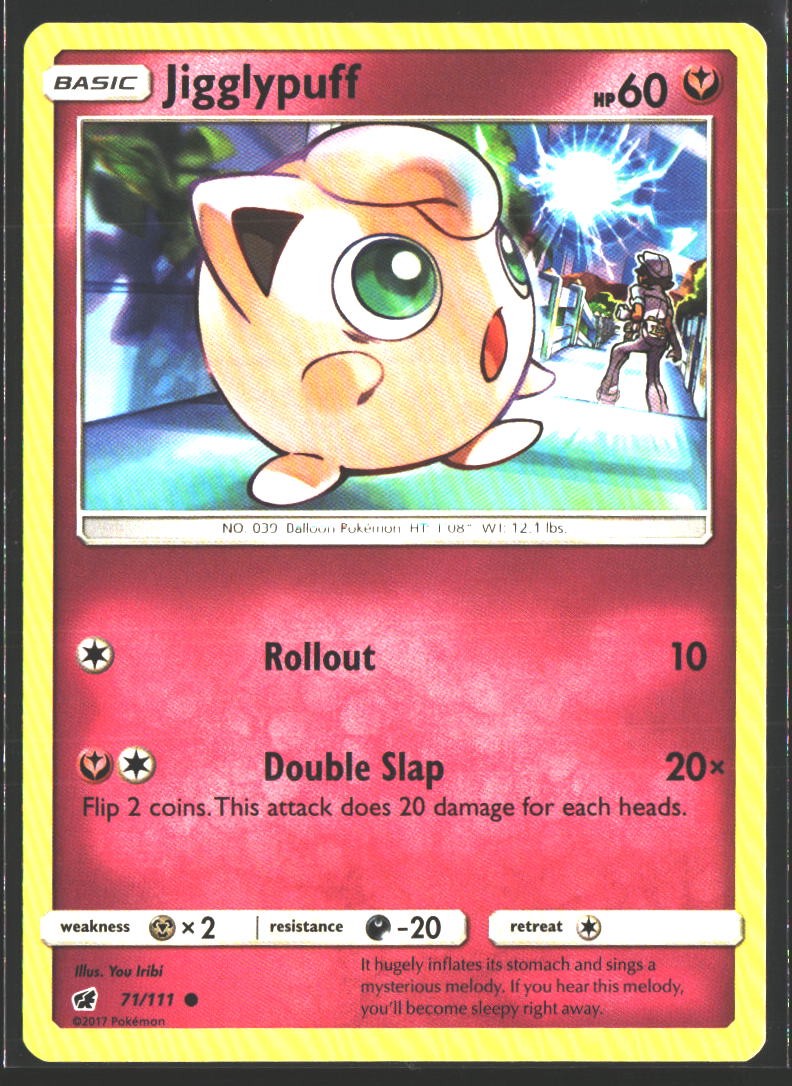 SM – Crimson Invasion #71/111 Jigglypuff