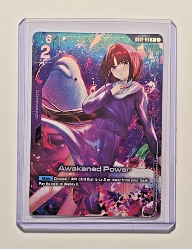 Gundam TCG Dual Impact Awakened Power R* Full Art Foil