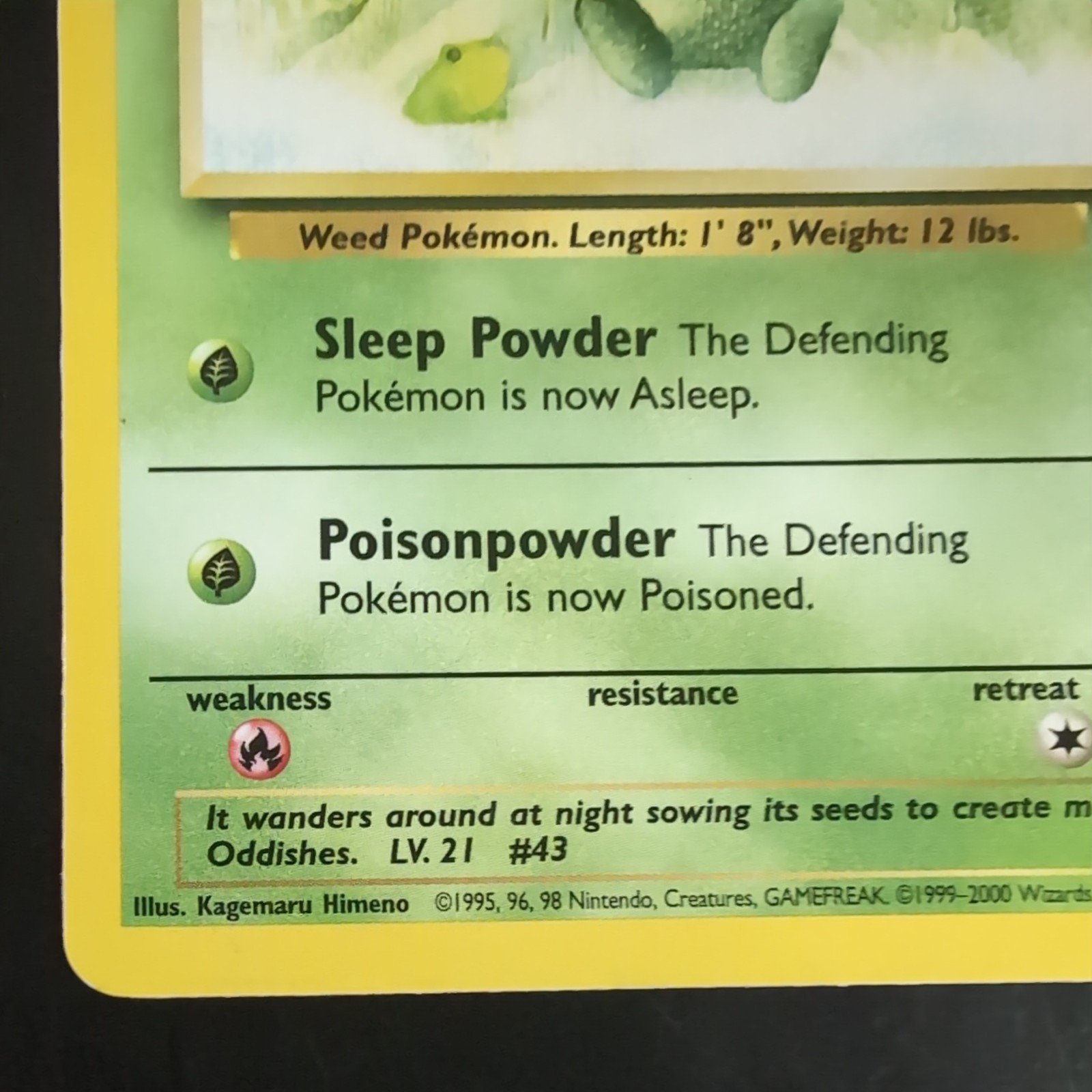 Oddish 63/82 Team Rocket Regular
