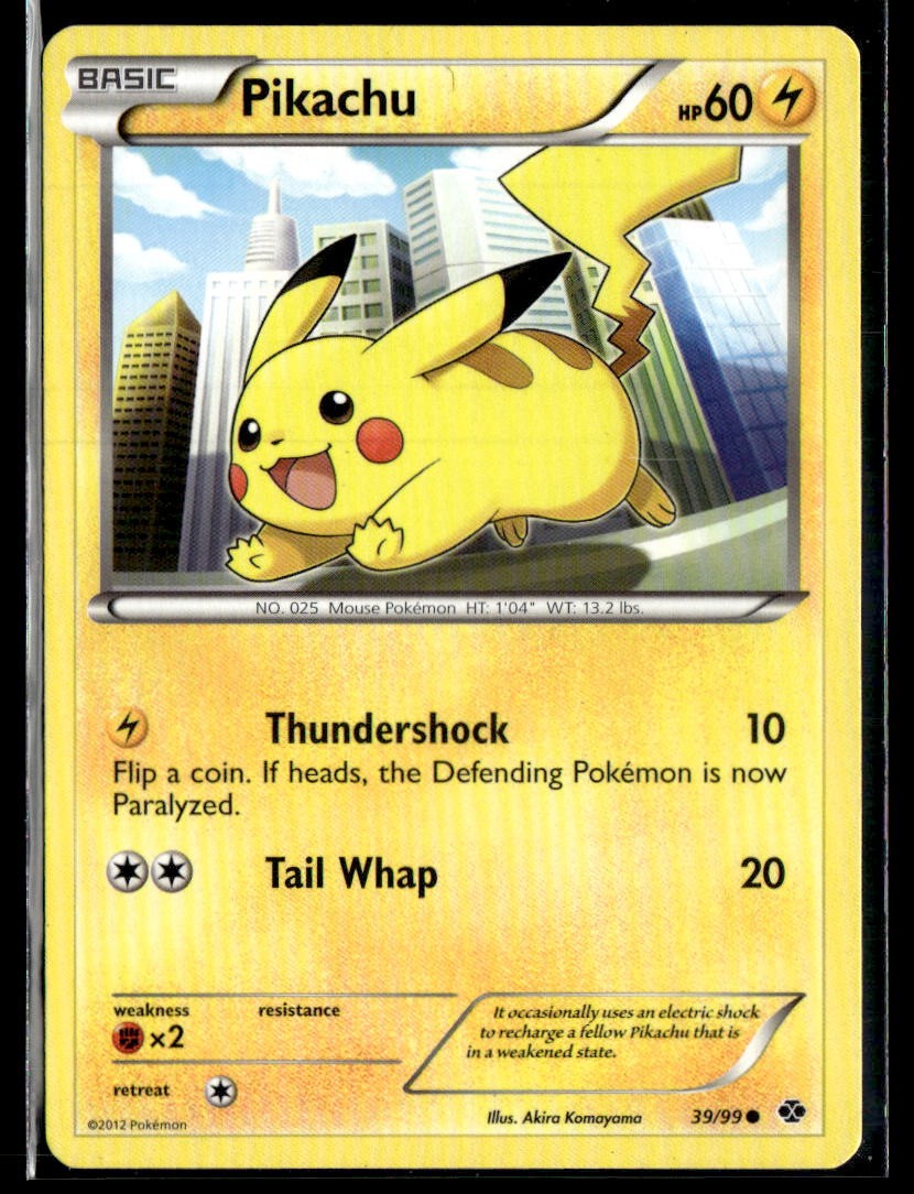 Pikachu 39/99 Common Next Destinies Pokemon LP
