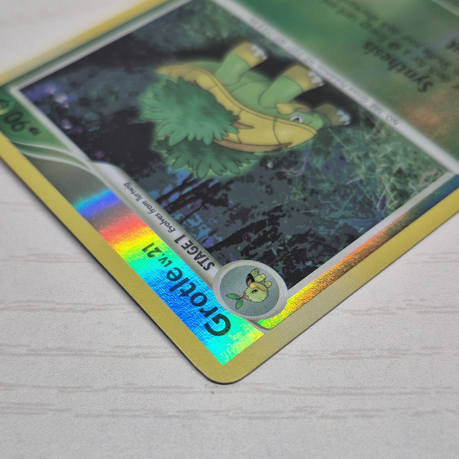 Pokemon TCG Grotle 49/130 Diamond & Pearl Reverse Holo Uncommon ENG