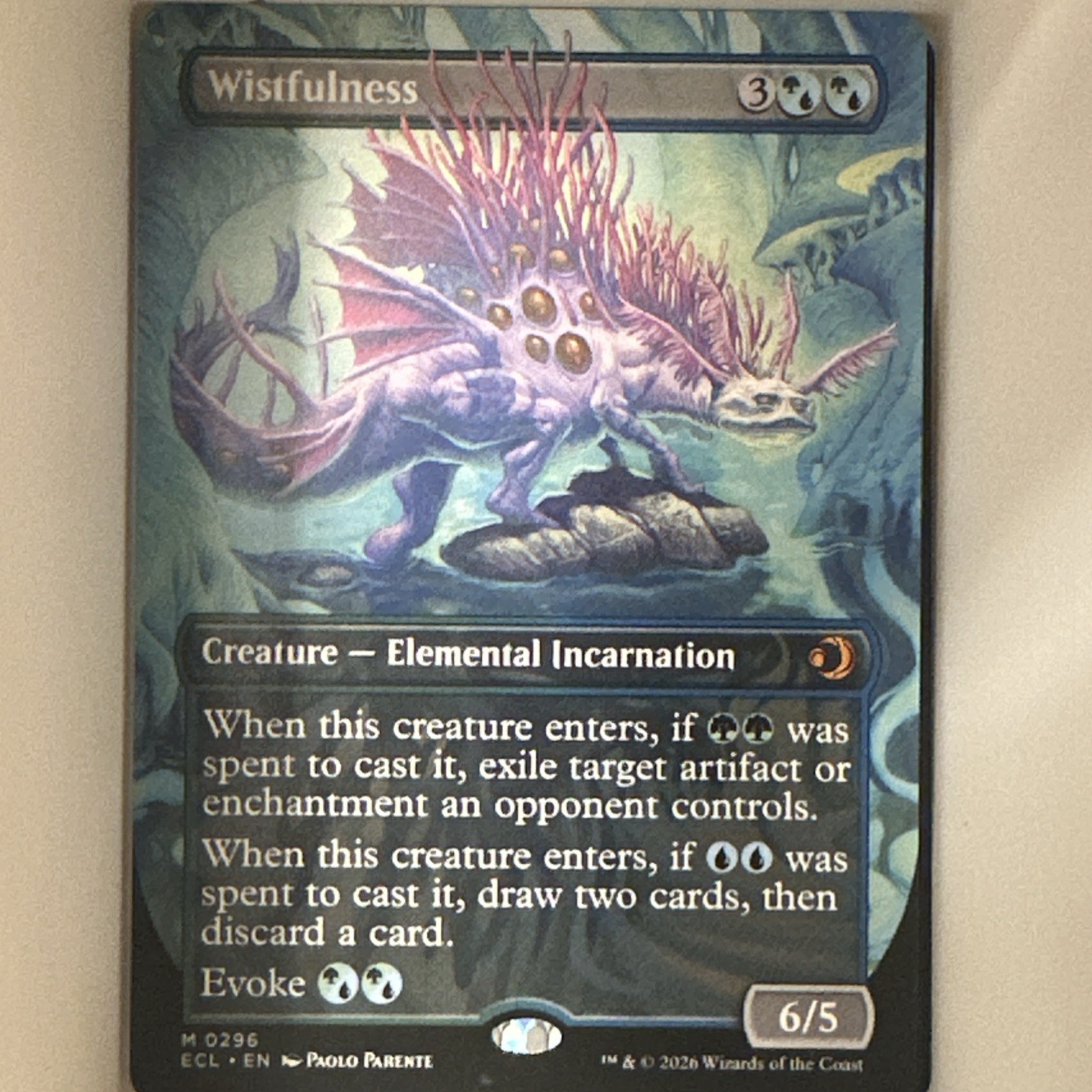 Wistfulness (Borderless) Lorwyn Eclipsed Regular