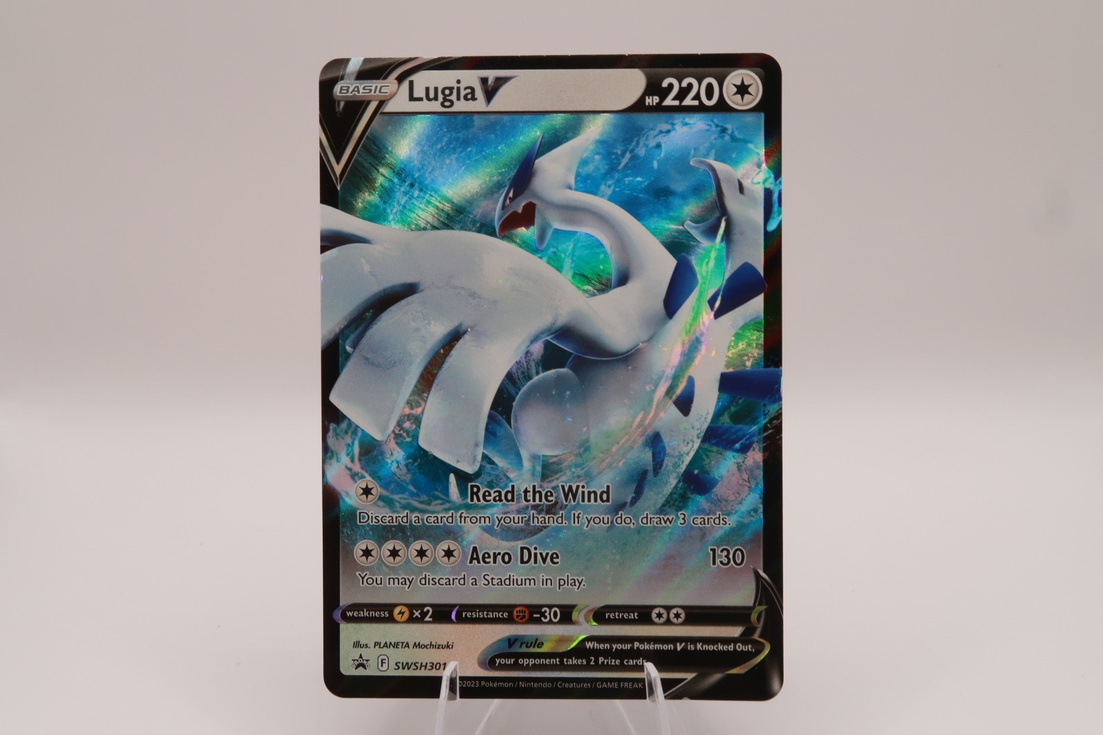 Lugia V – SWSH301 SWSH: Sword & Shield Promo Cards Promo LP